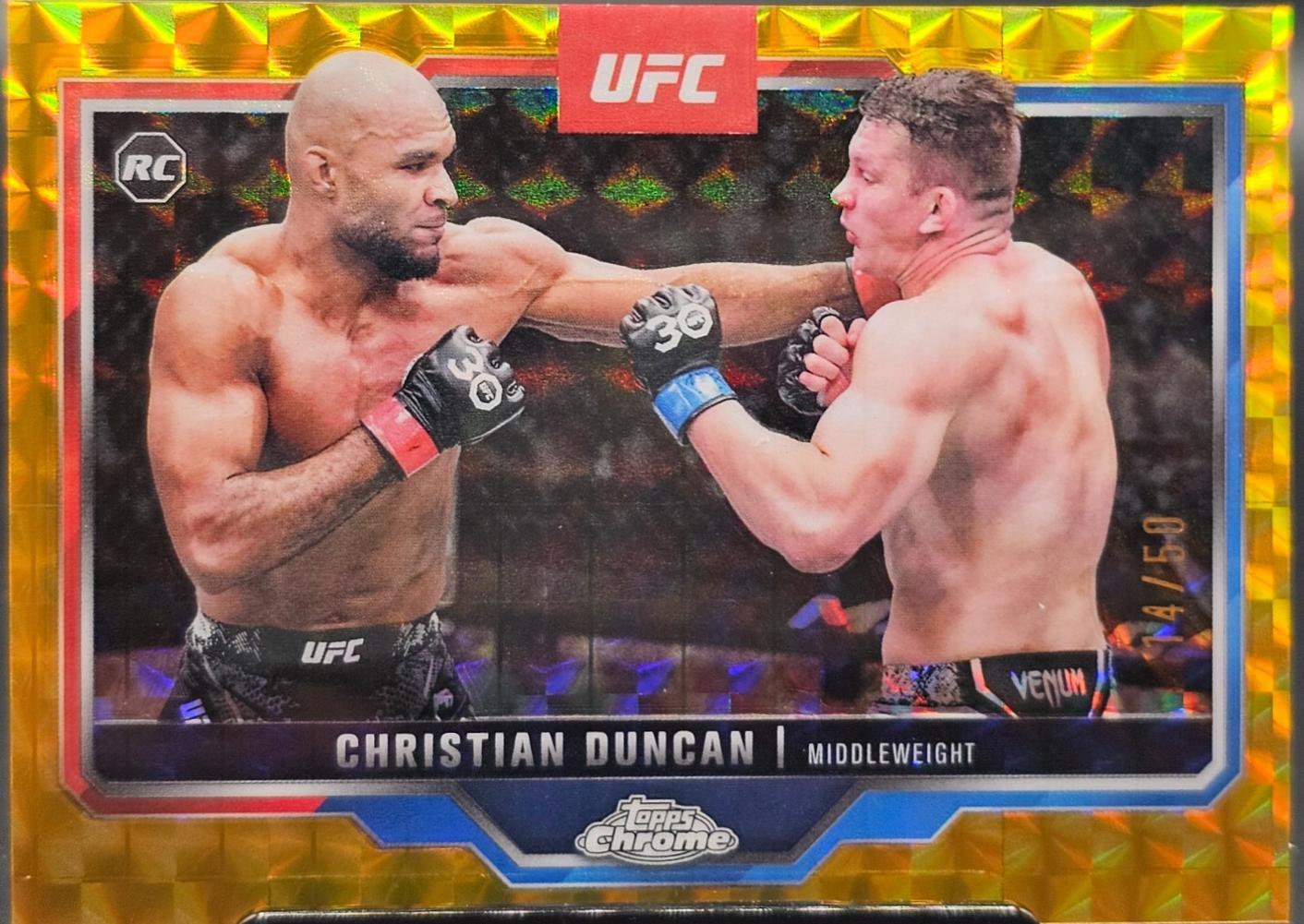 Christian Duncan [Gold Geometric Refractor] #51