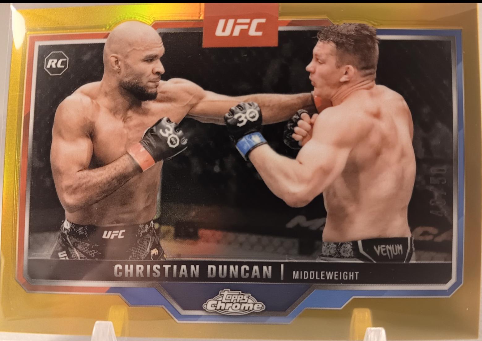 Christian Duncan [Gold Refractor] #51