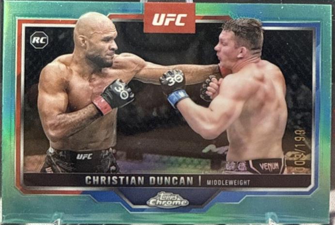 Christian Duncan [Teal Lazer Refractor] #51