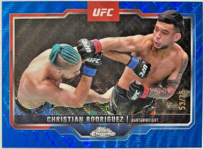 Christian Rodriguez [Blue Wave Refractor] #106