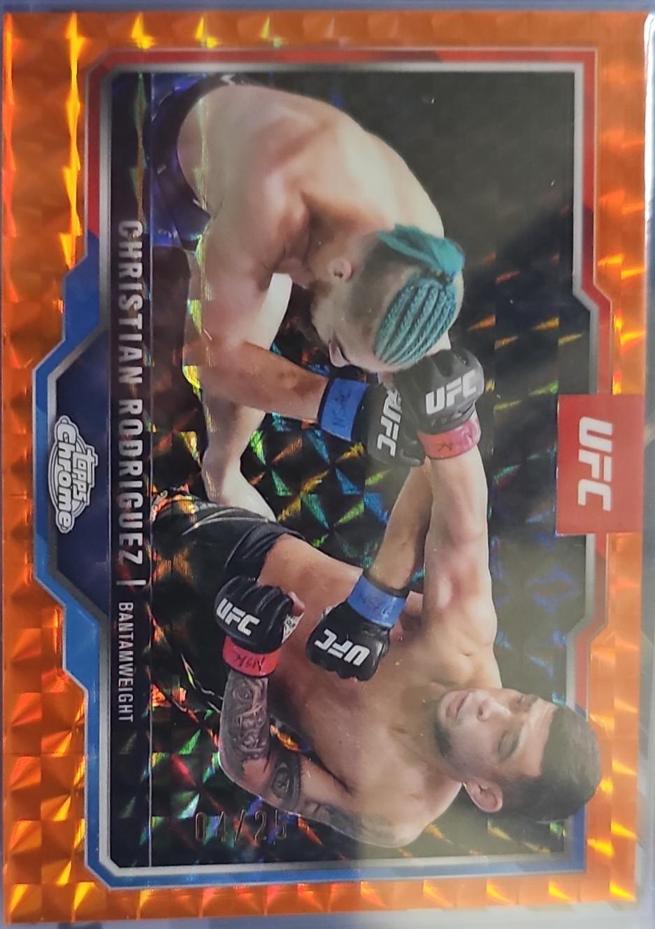 Christian Rodriguez [Orange Geometric Refractor] #106