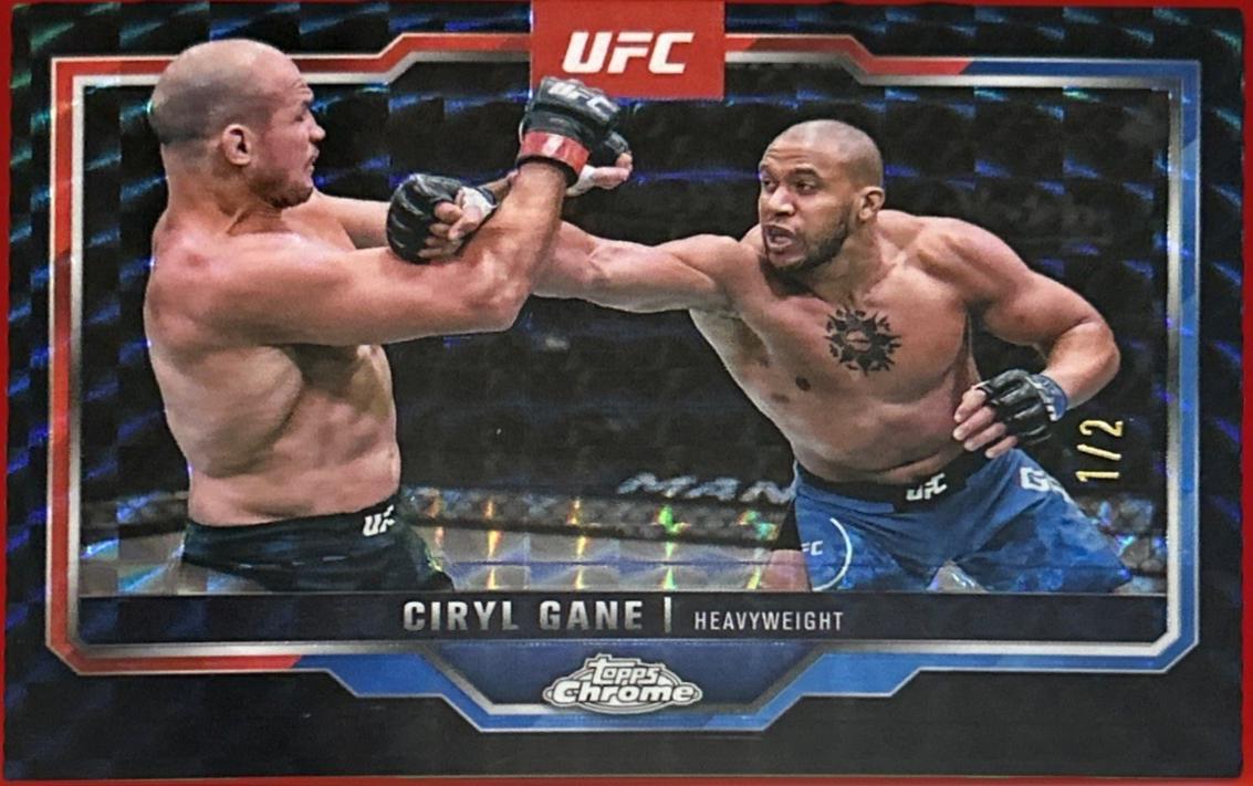 Ciryl Gane [Black Geometric Refractor] #33