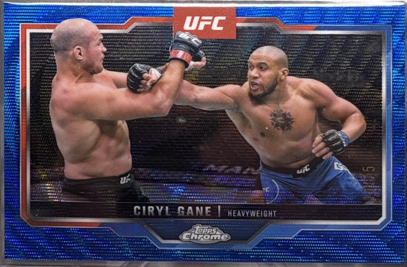 Ciryl Gane [Blue Wave Refractor] #33