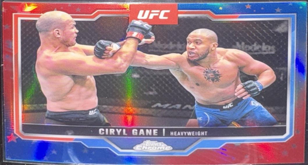 Ciryl Gane [Red Blue Refractor] #33