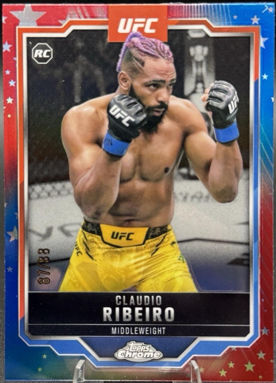 Claudio Ribeiro [Red White Blue Refractor] #16