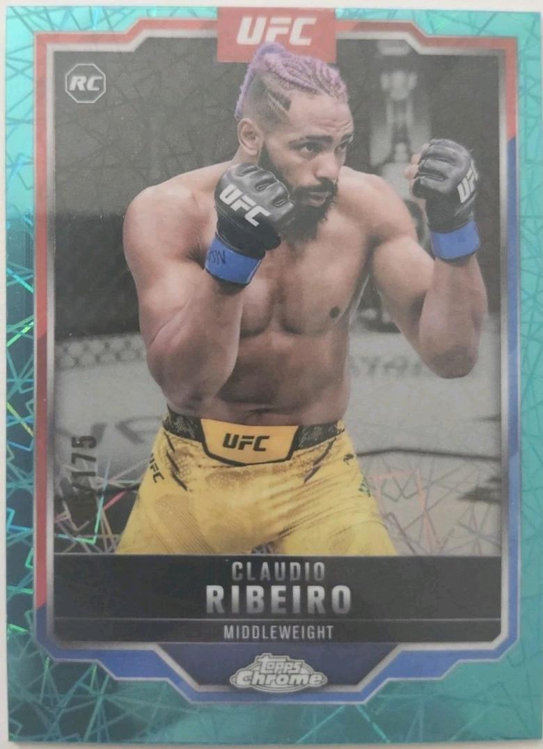 Claudio Ribeiro [Teal Lazer Refractor] #16