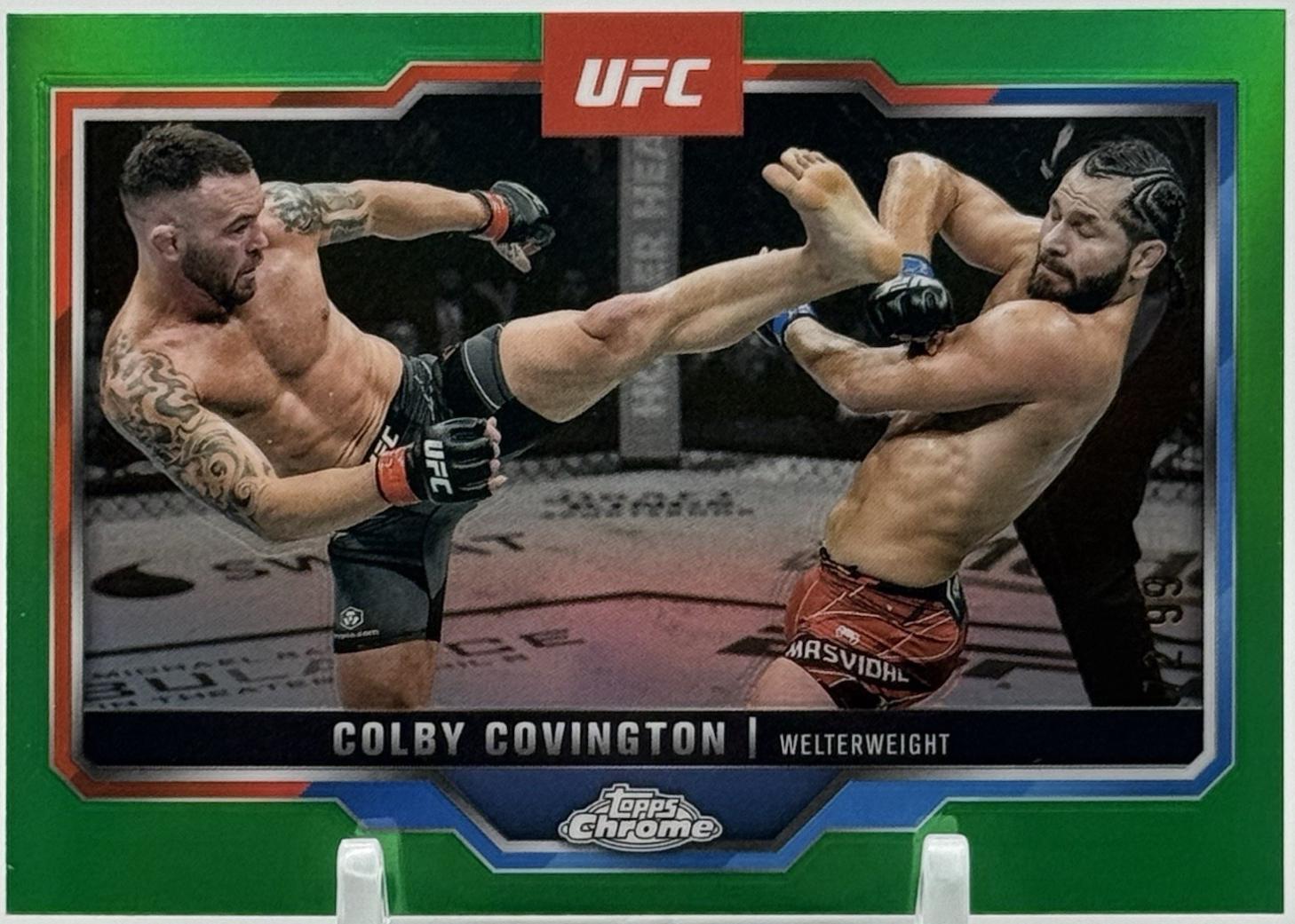 Colby Covington [Green Refractor] #154