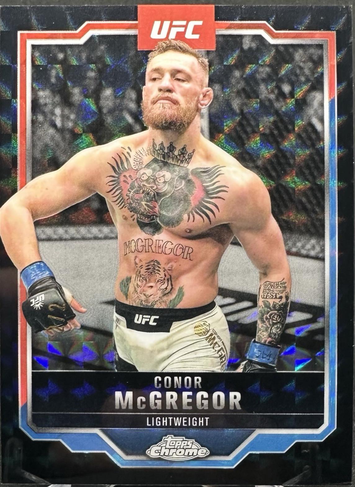 Conor McGregor [Black Geometric Refractor] #101