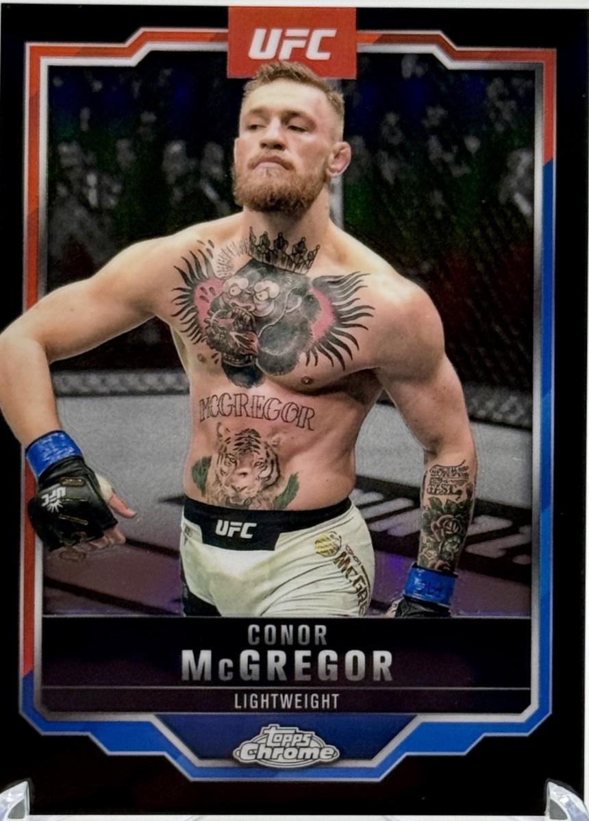 Conor McGregor [Black Refractor] #101