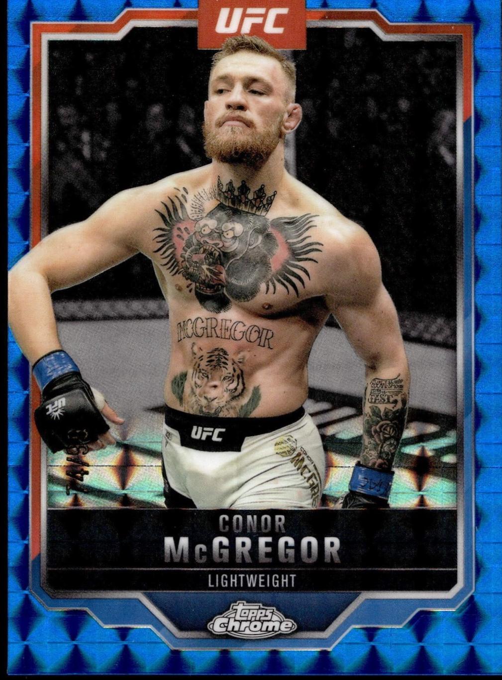 Conor McGregor [Blue Geometric Refractor] #101