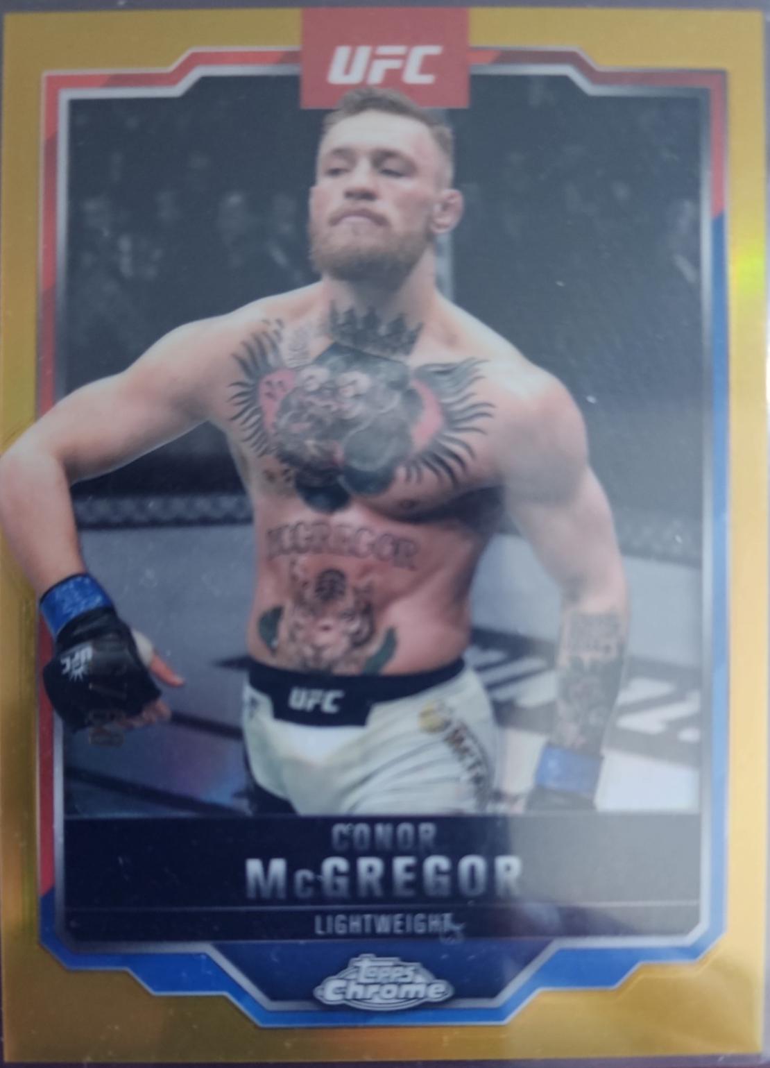 Conor McGregor [Gold Refractor] #101