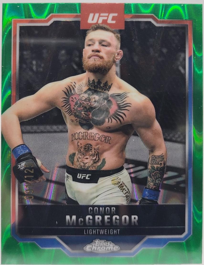 Conor McGregor [Green Refractor] #101