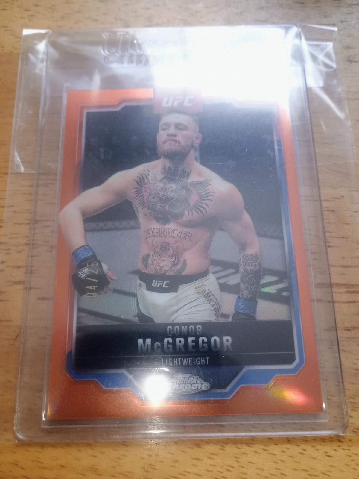 Conor McGregor [Orange Refractor] #101