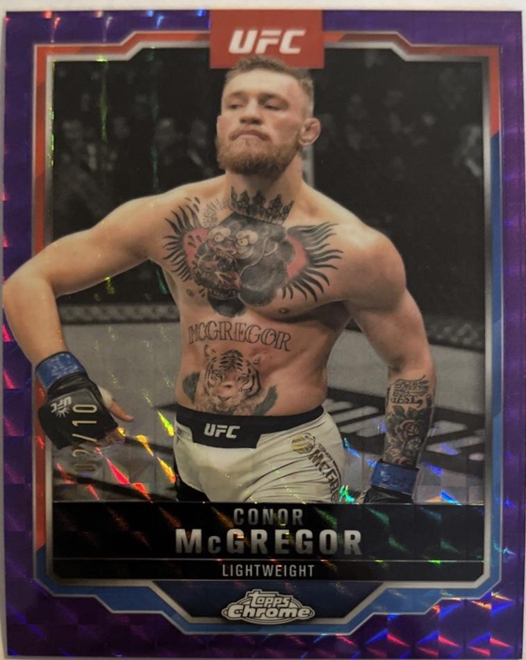 Conor McGregor [Purple Geometric Refractor] #101