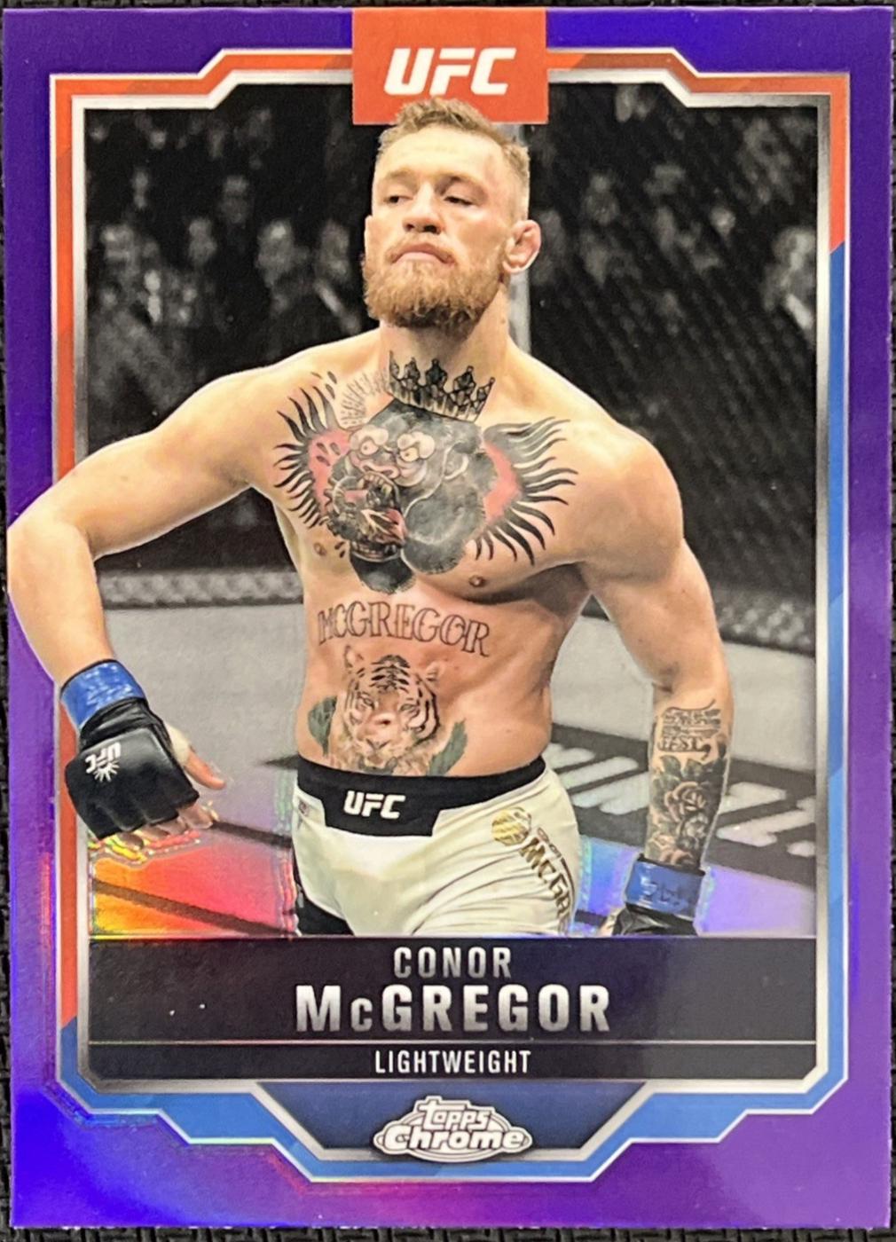 Conor McGregor [Purple Refractor] #101