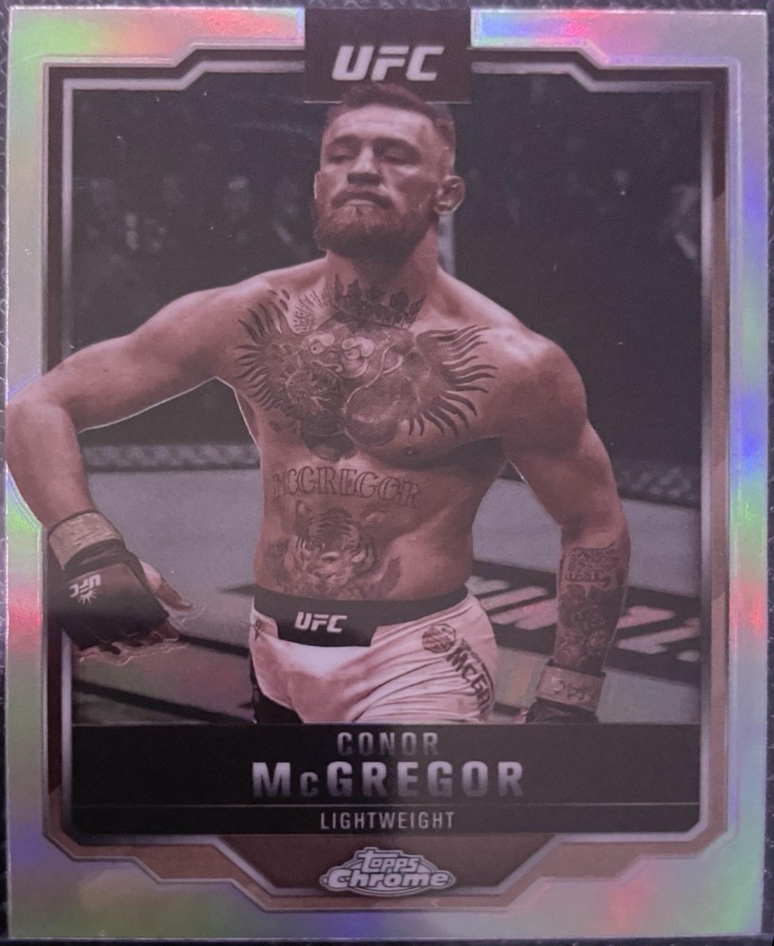 Conor McGregor [Sepia Refractor] #101