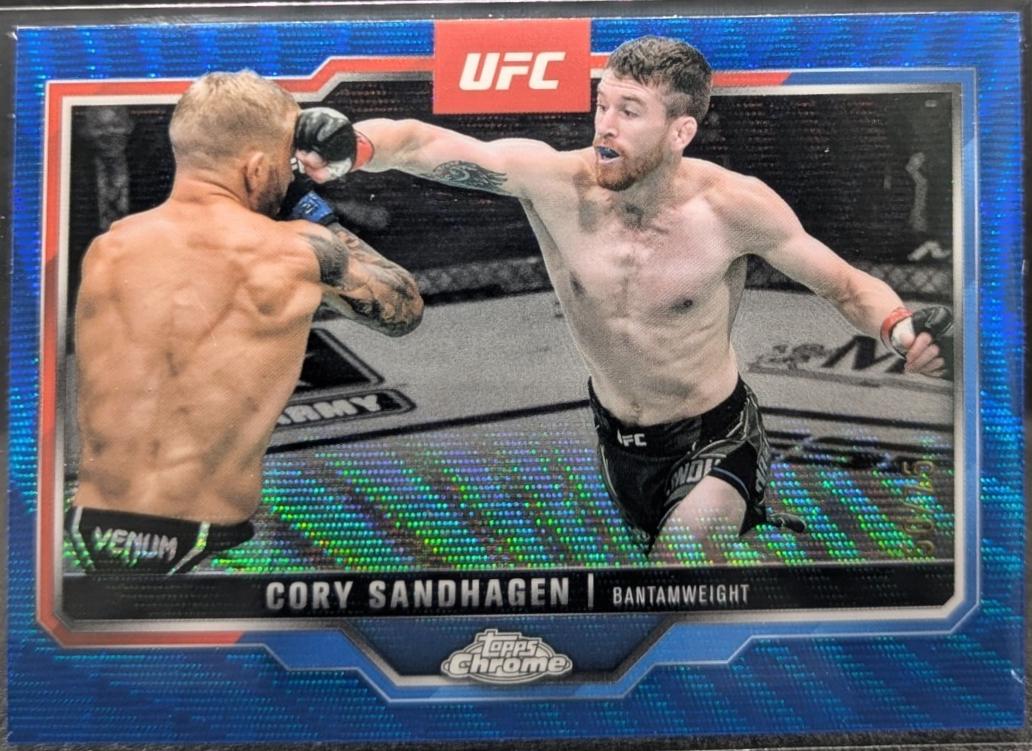 Cory Sandhagen [Blue Wave Refractor] #28