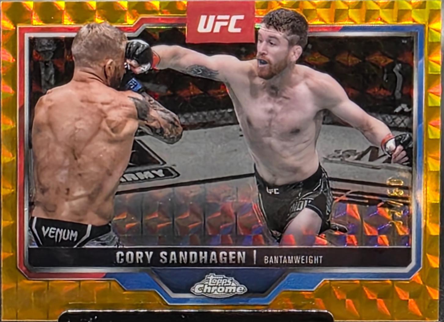 Cory Sandhagen [Gold Geometric Refractor] #28