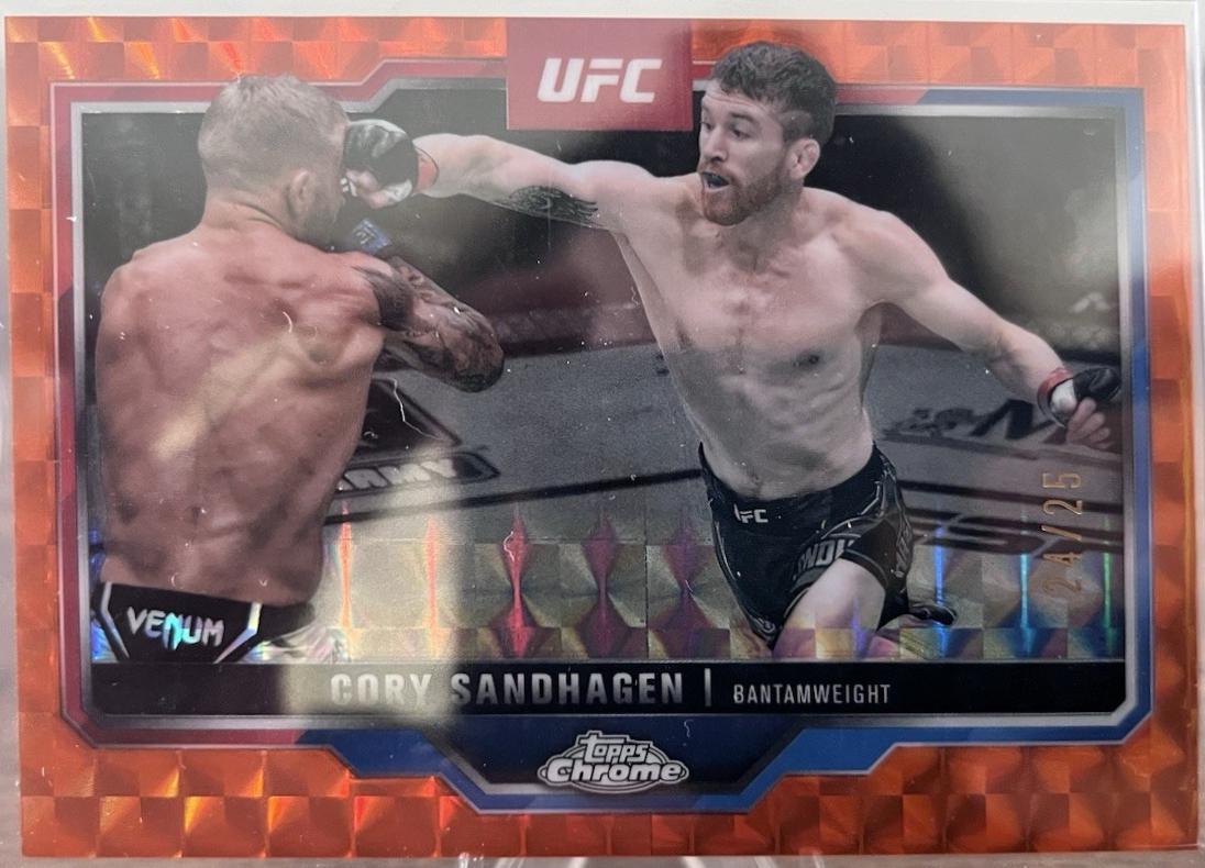 Cory Sandhagen [Orange Geometric Refractor] #28