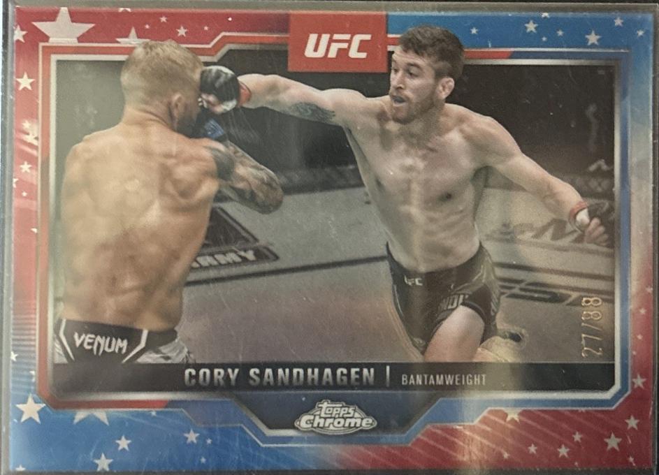 Cory Sandhagen [Red White Blue Refractor] #28