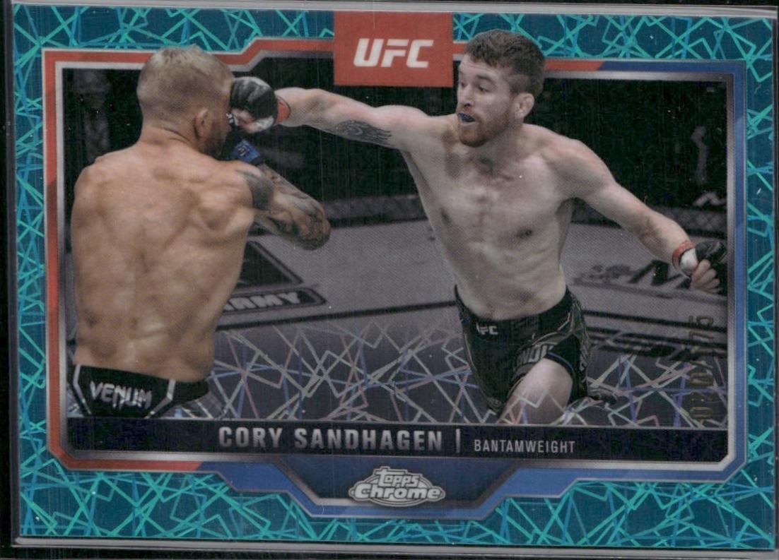 Cory Sandhagen [Teal Lazer Refractor] #28