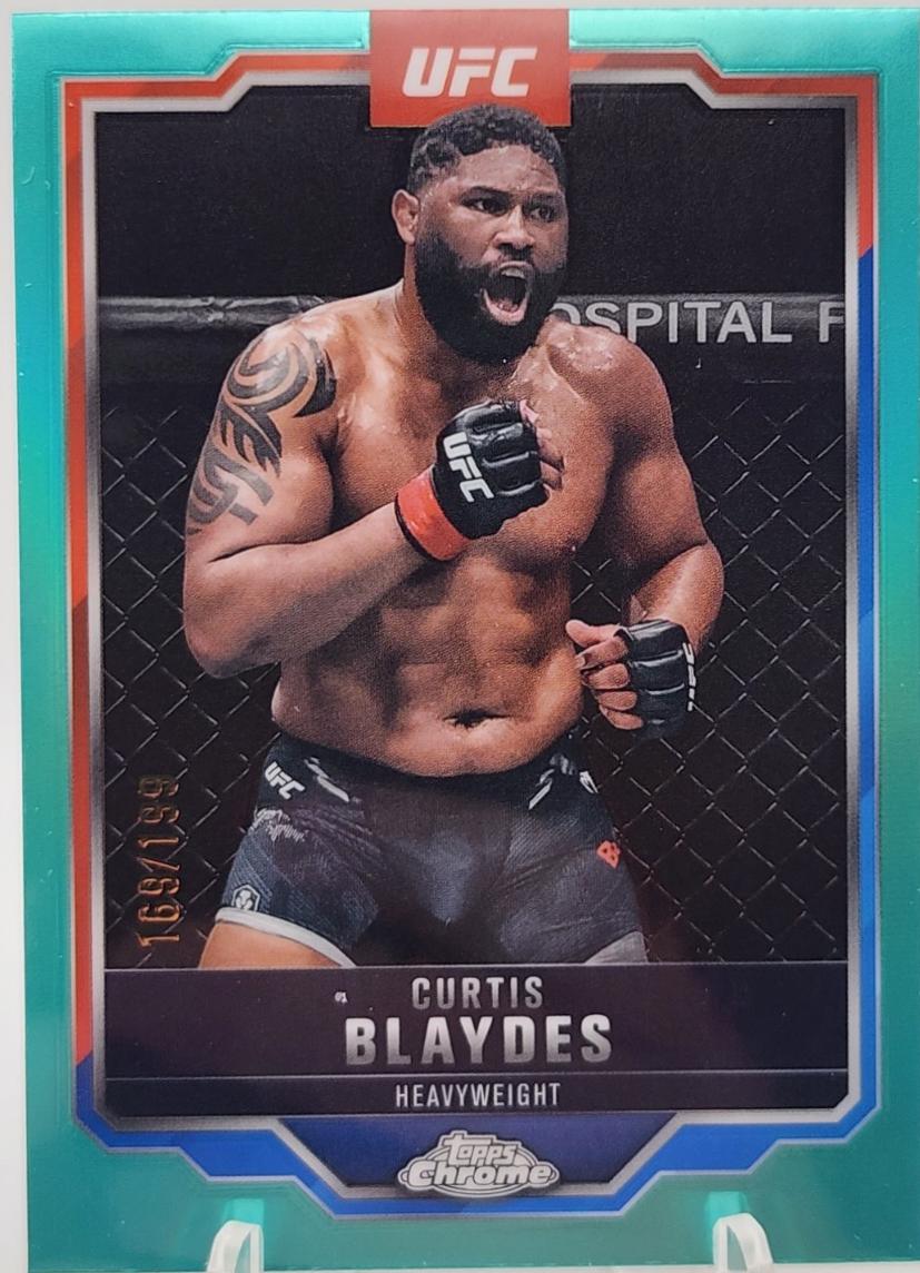 Curtis Blaydes [Aqua Refractor] #31