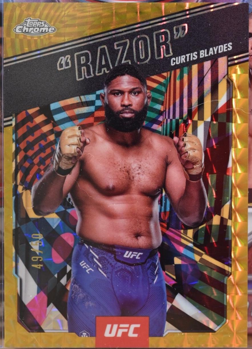 Curtis Blaydes [Gold Geometric Refractor] #31