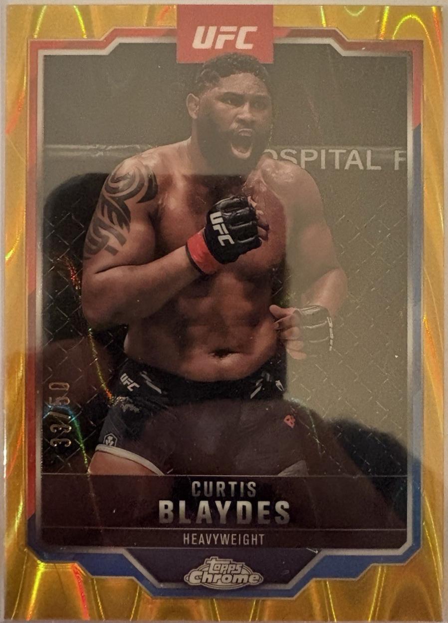 Curtis Blaydes [Gold Refractor] #31