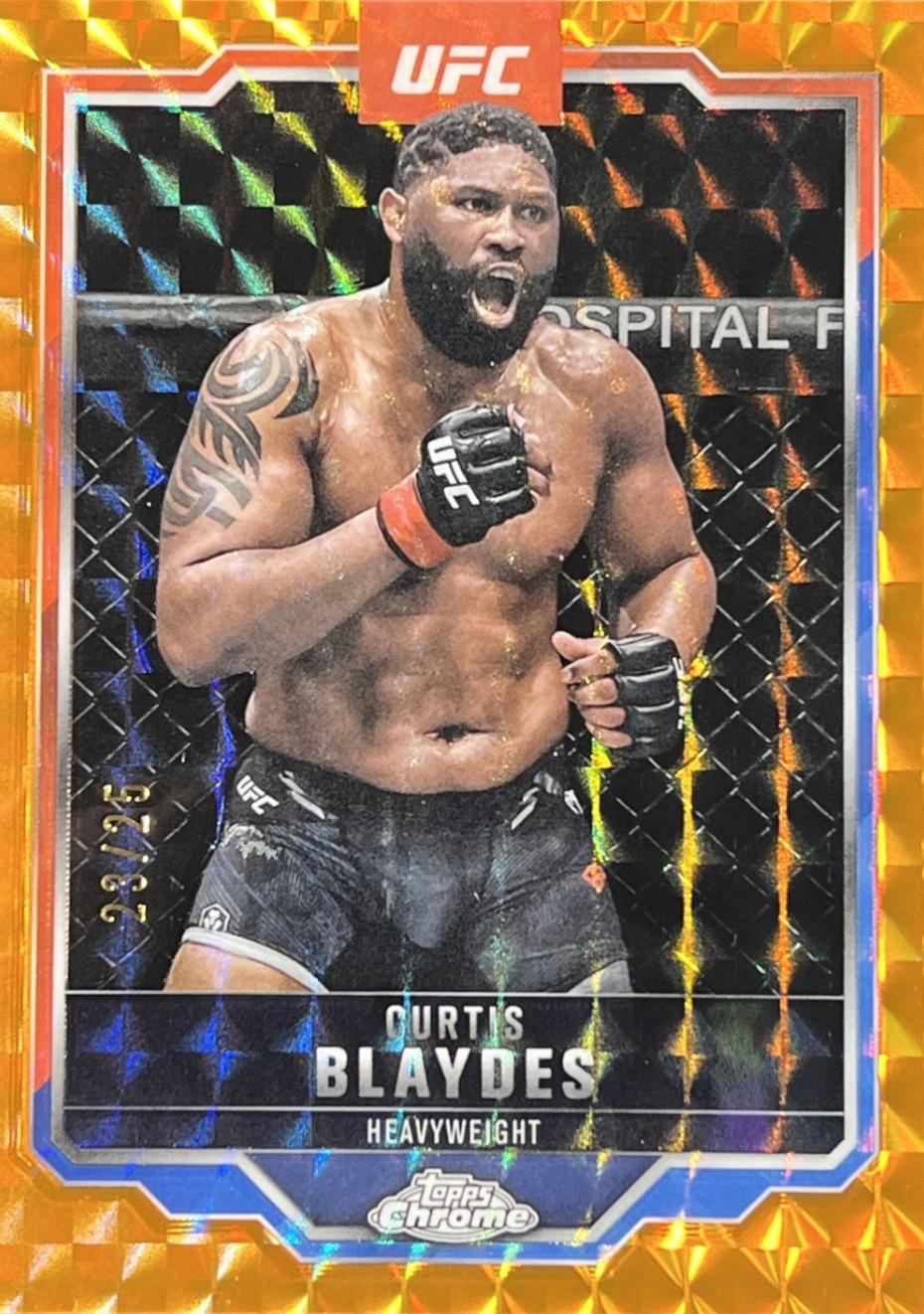 Curtis Blaydes [Orange Geometric Refractor] #31