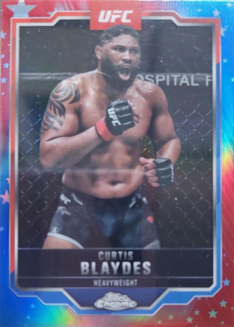 Curtis Blaydes [Red Blue Refractor] #31