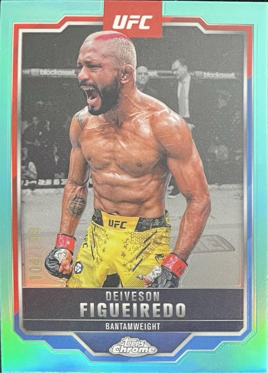 Deiveson Figueiredo [Aqua Refractor] #186