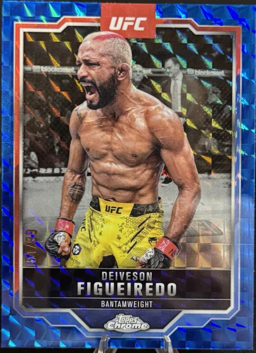 Deiveson Figueiredo [Blue Geometric Refractor] #186