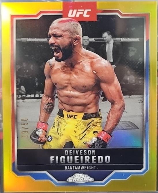 Deiveson Figueiredo [Gold Refractor] #186
