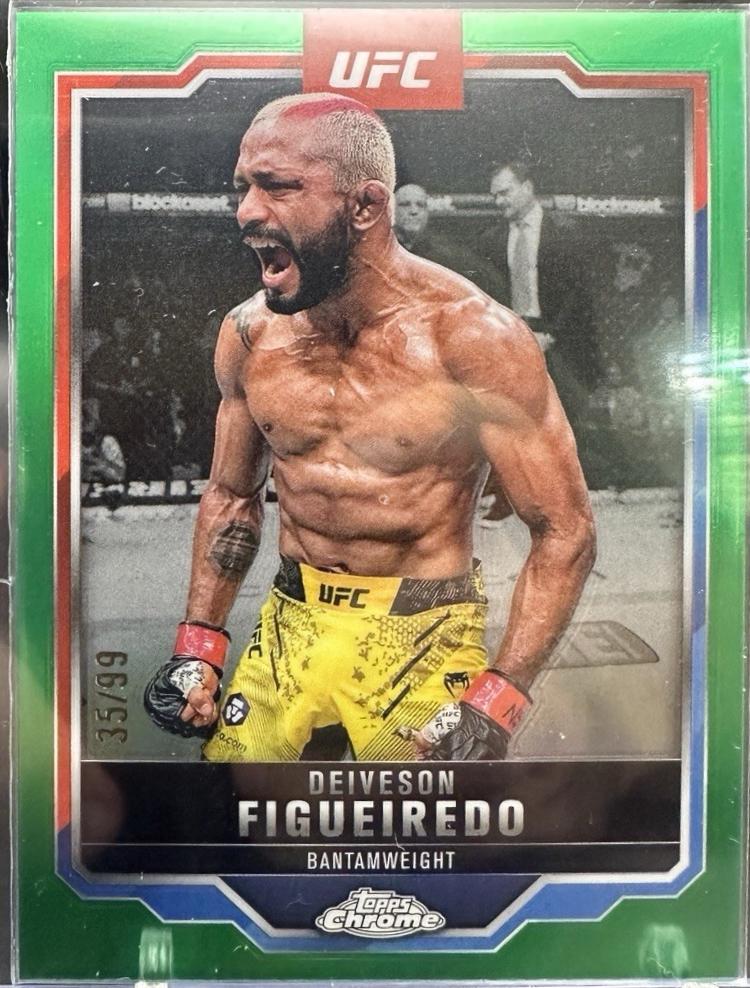 Deiveson Figueiredo [Green Refractor] #186