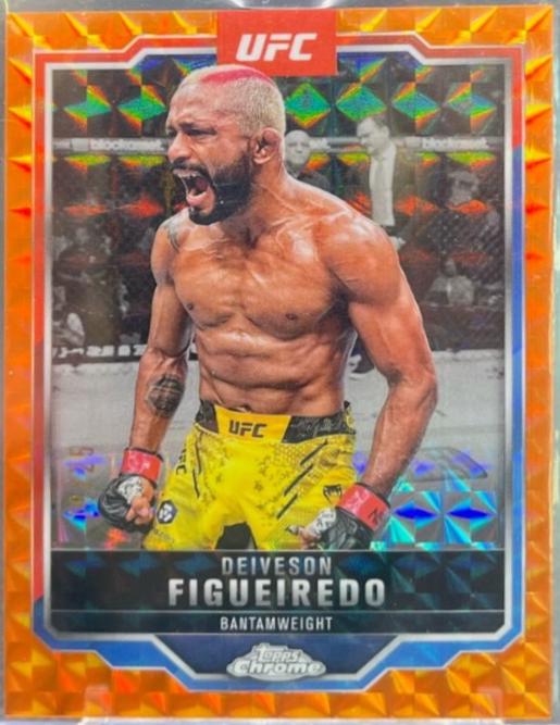 Deiveson Figueiredo [Orange Geometric Refractor] #186