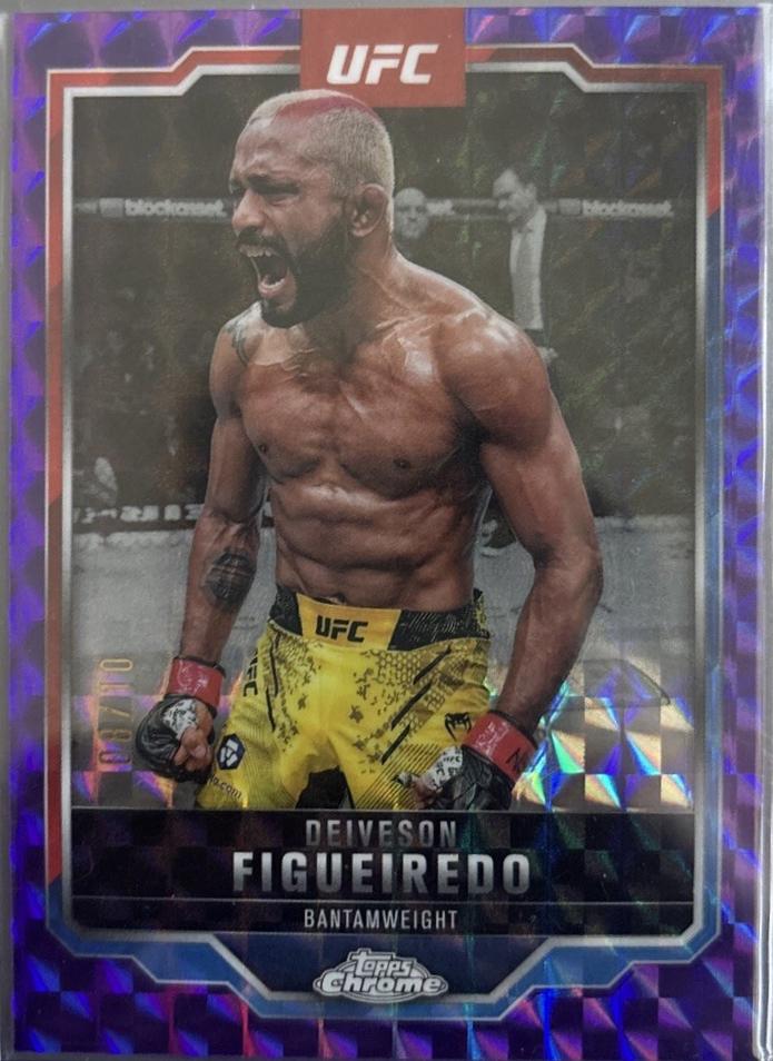 Deiveson Figueiredo [Purple Geometric Refractor] #186