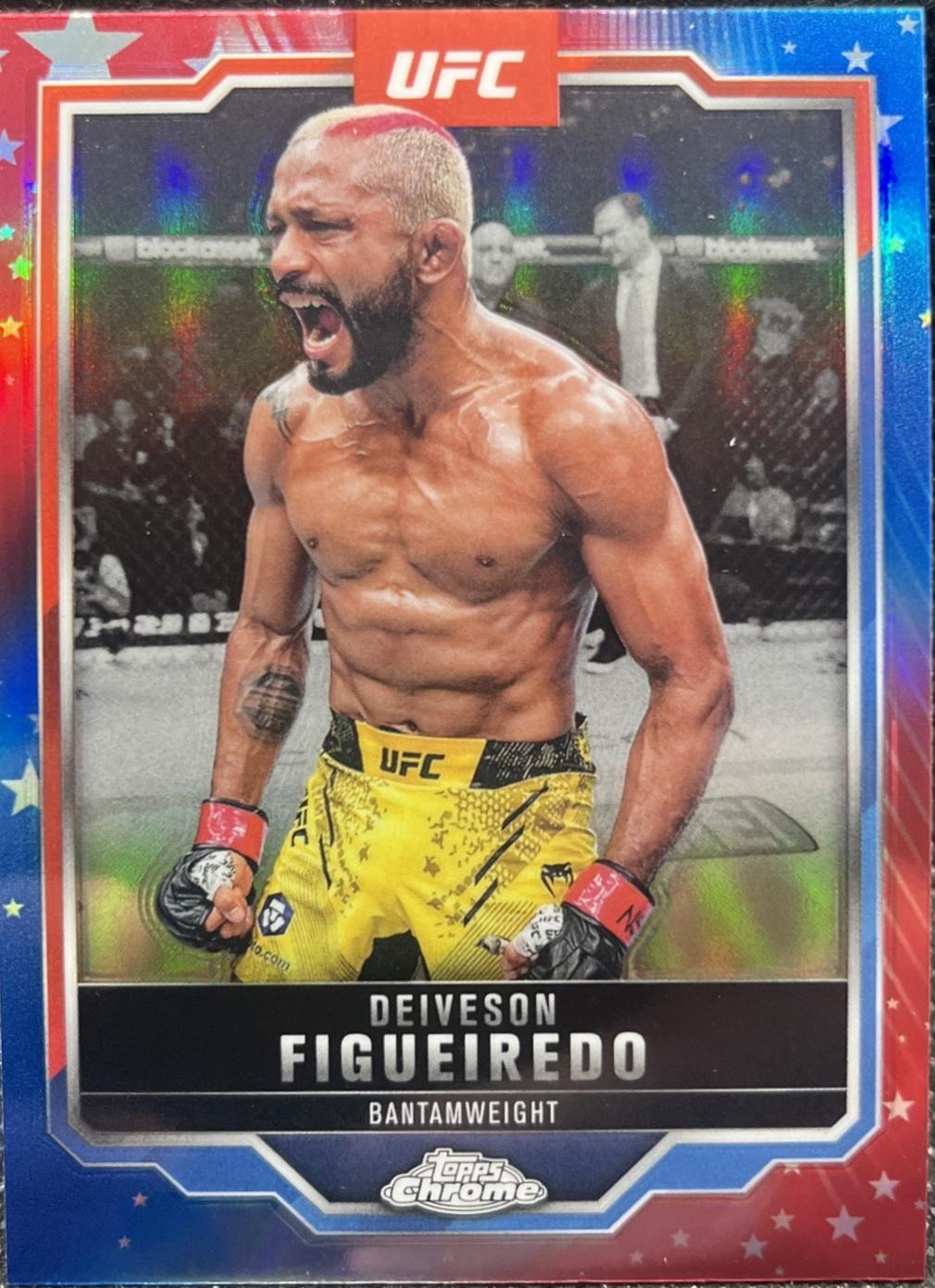 Deiveson Figueiredo [Red Blue Refractor] #186