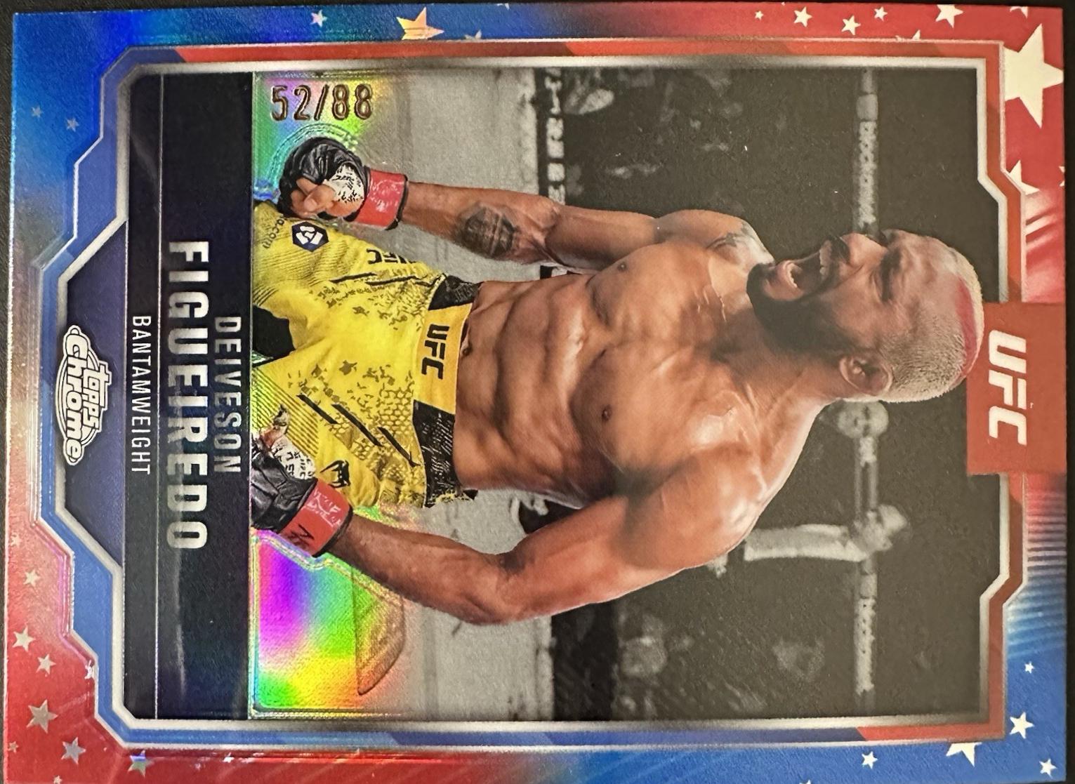 Deiveson Figueiredo [Red White Blue Refractor] #186