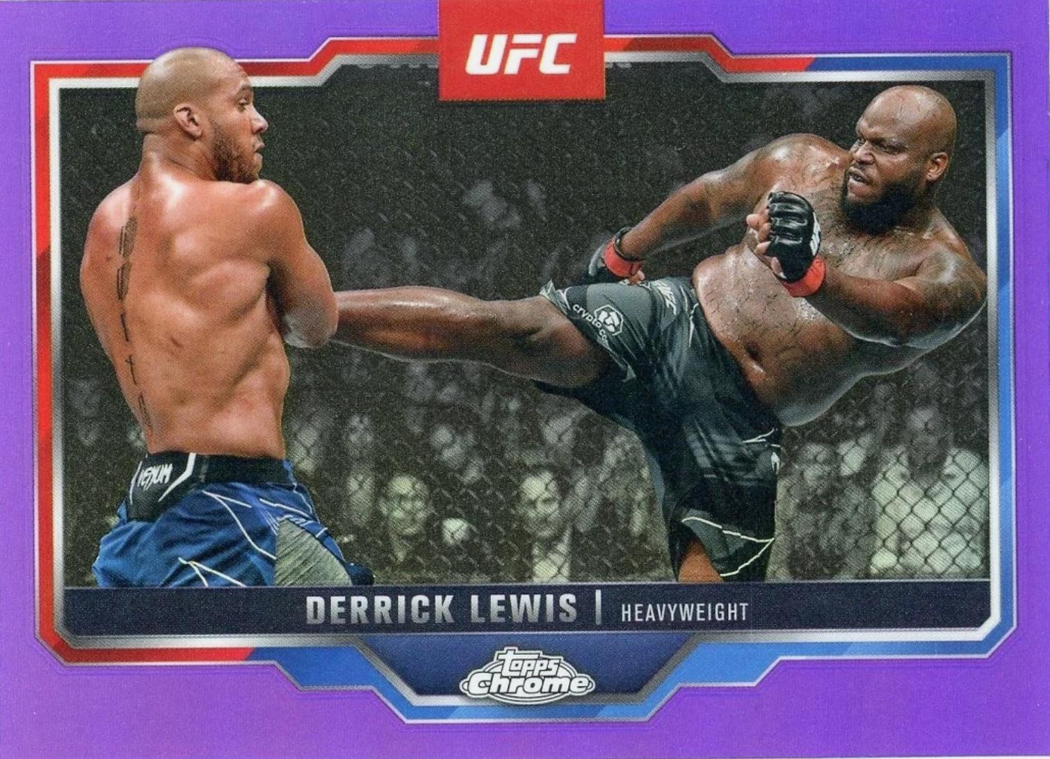 Derrick Lewis [Purple Refractor] #104