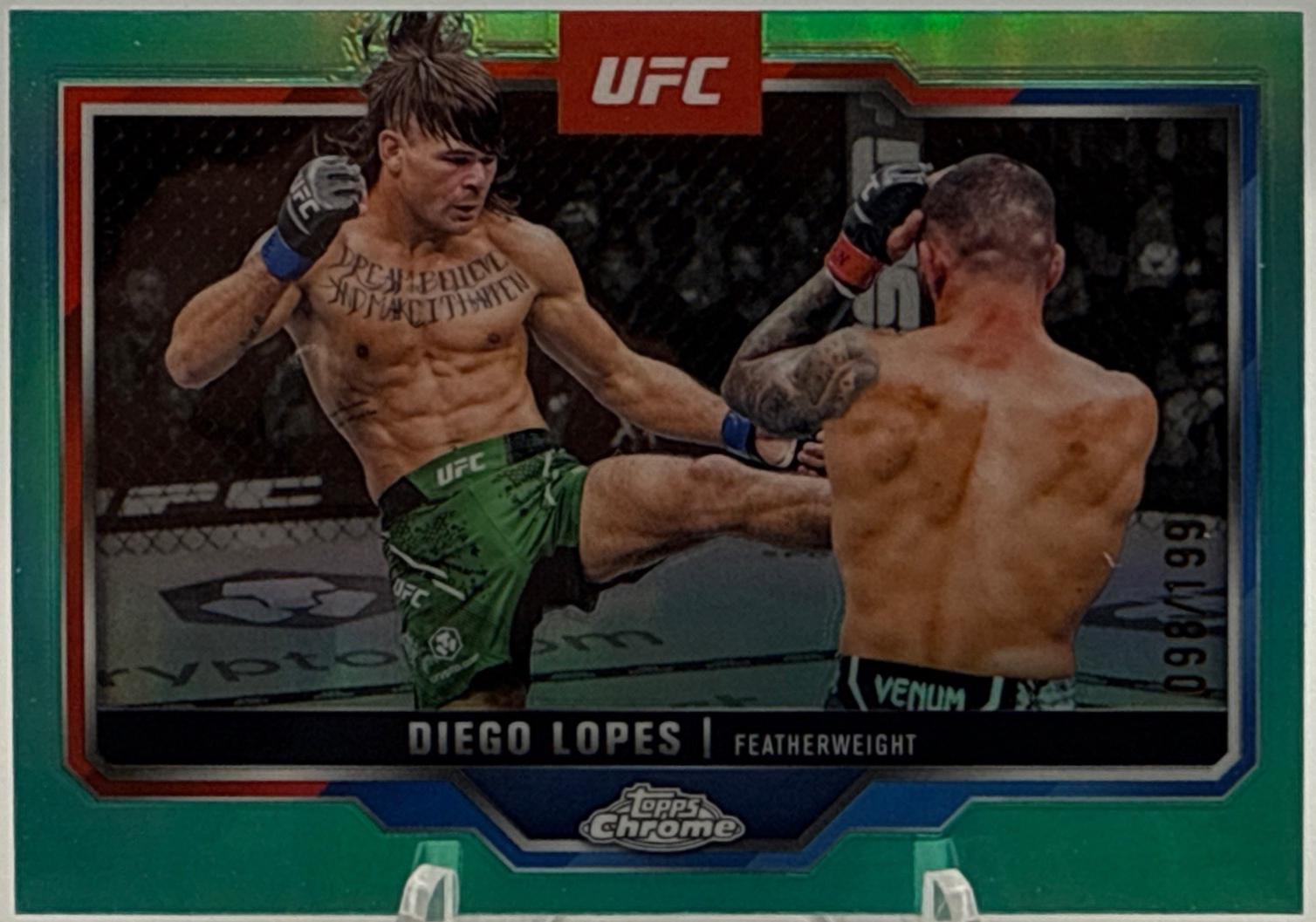 Diego Lopes [Aqua Refractor] #140