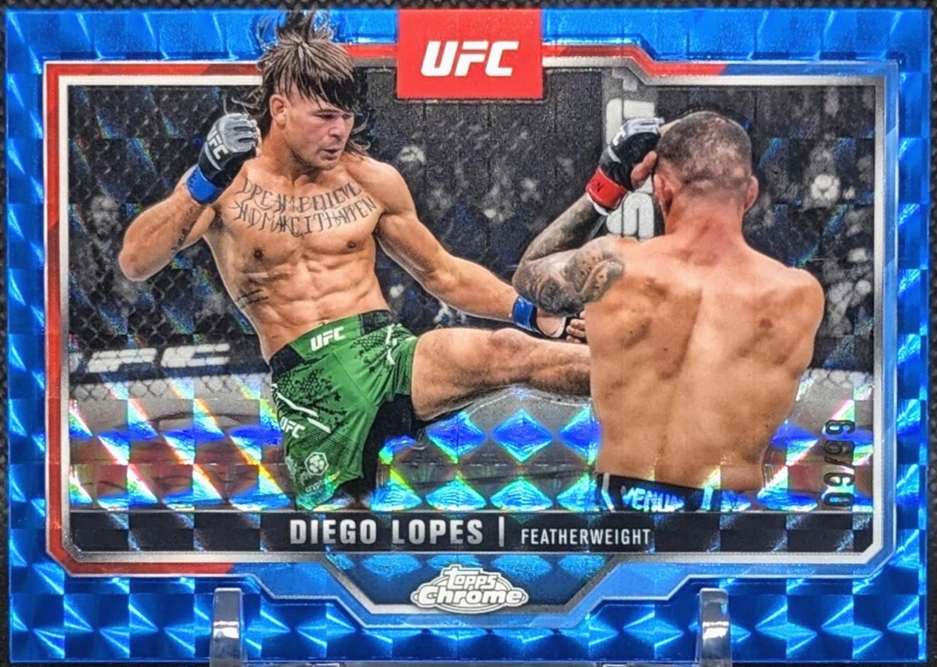 Diego Lopes [Blue Geometric Refractor] #140