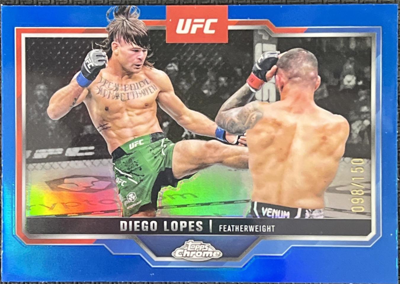 Diego Lopes [Blue Refractor] #140