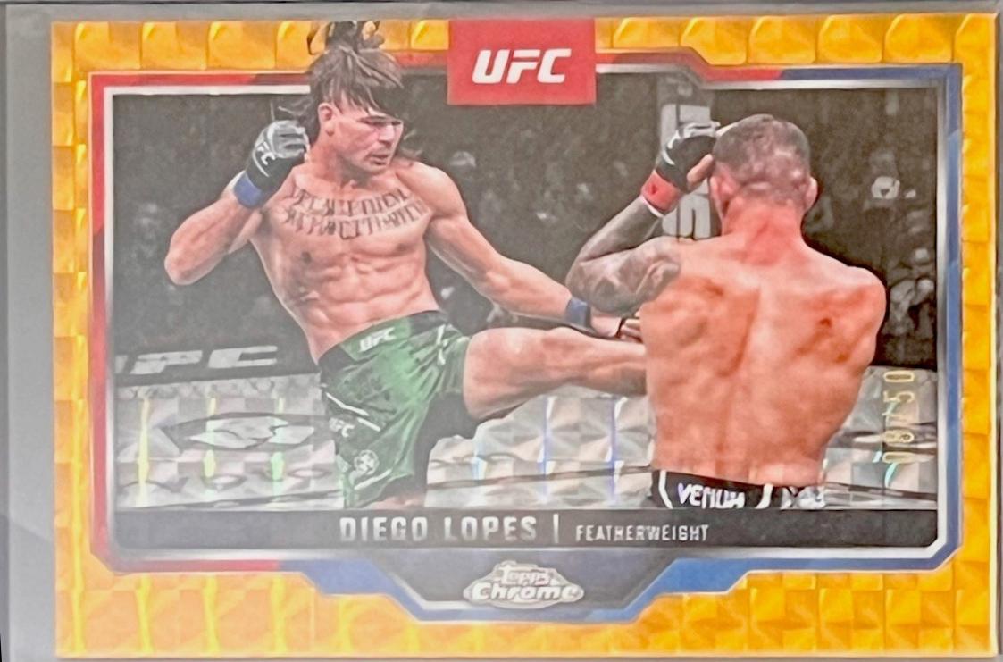 Diego Lopes [Gold Geometric Refractor] #140