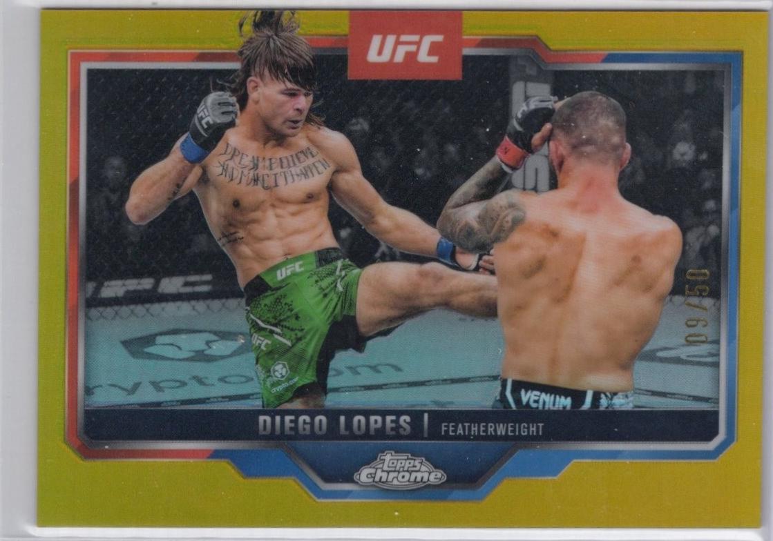 Diego Lopes [Gold Refractor] #140