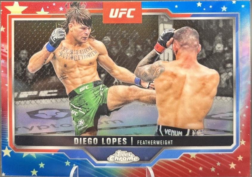 Diego Lopes [Red Blue Refractor] #140