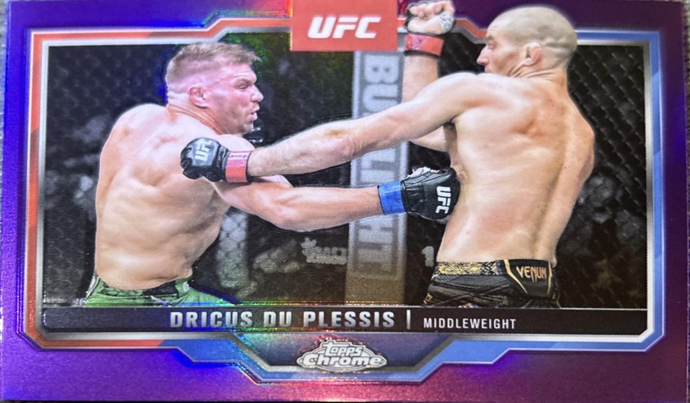 Dricus Du Plessis [Purple Refractor] #137