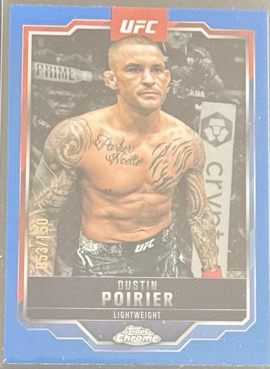 Dustin Poirier [Blue Refractor] #7