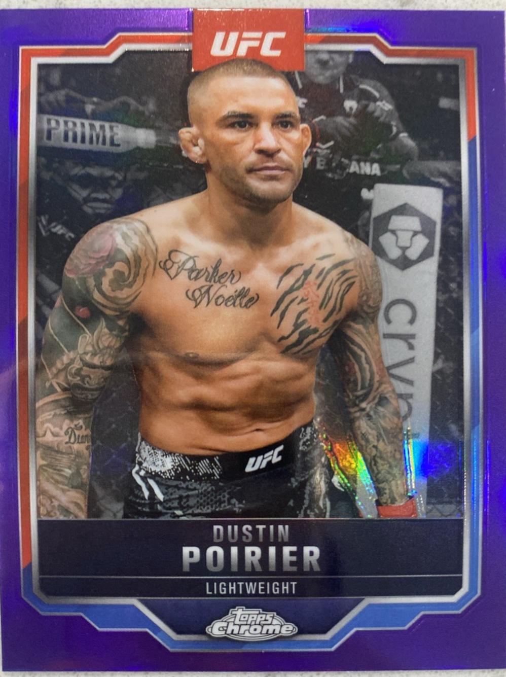 Dustin Poirier [Purple Refractor] #7