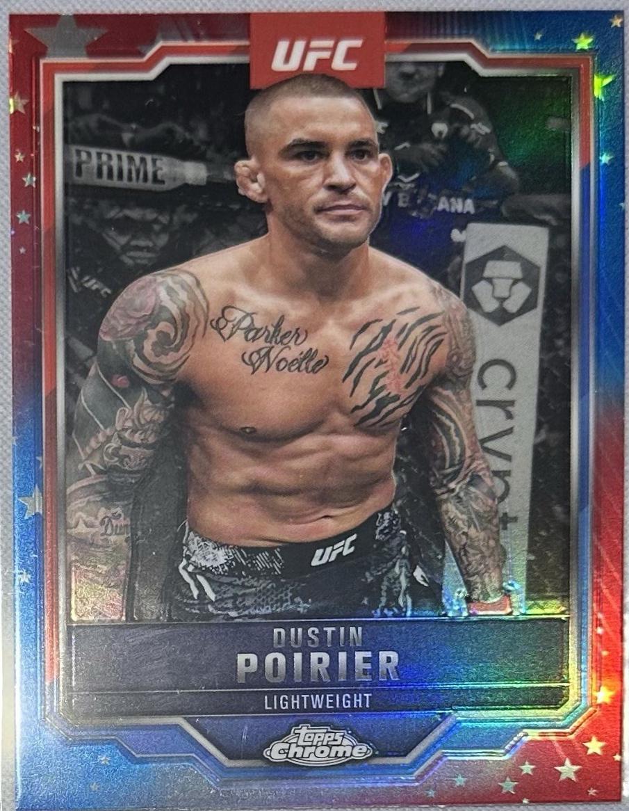Dustin Poirier [Red Blue Refractor] #7