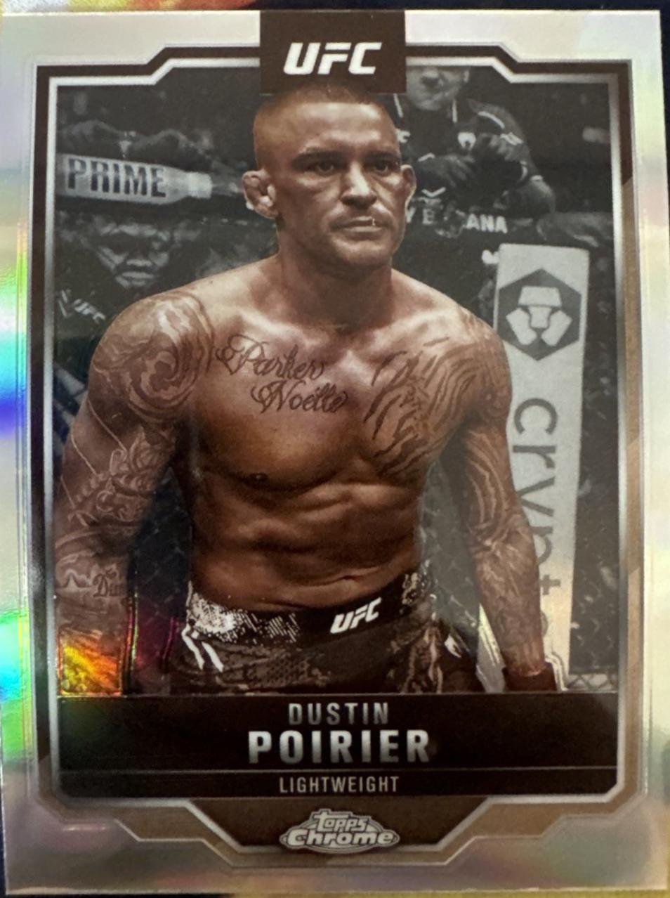 Dustin Poirier [Sepia Refractor] #7